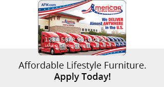 Apply for your American Furniture Warehouse credit card today!