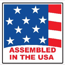 Assembled in the U.S.A.